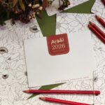 ⁦تقويم 2026 - بطاقات للتلوين A6⁩ - الصورة ⁦2⁩